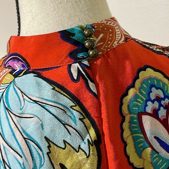 Anthropologie Maeve Larkhill silk midi dress - Picture 13 of 15